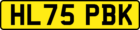 HL75PBK