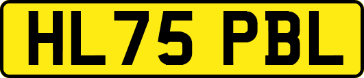 HL75PBL