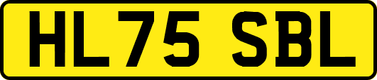 HL75SBL