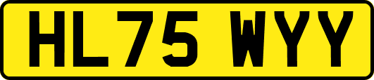HL75WYY