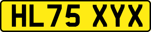 HL75XYX