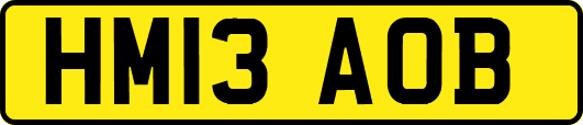 HM13AOB
