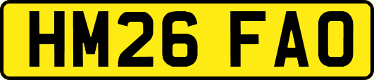 HM26FAO