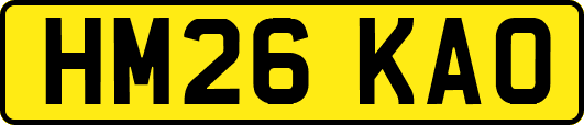 HM26KAO