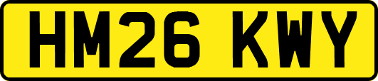 HM26KWY