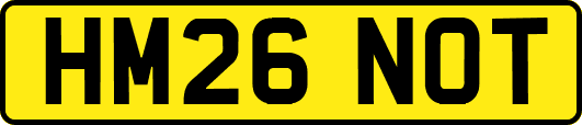 HM26NOT