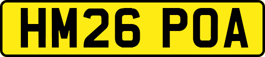HM26POA
