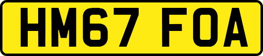 HM67FOA