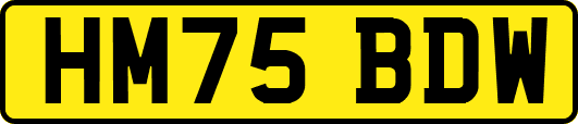 HM75BDW