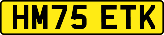 HM75ETK