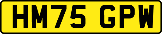HM75GPW