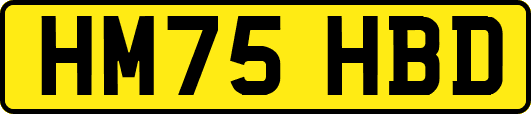 HM75HBD
