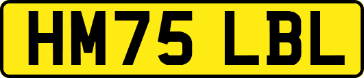 HM75LBL