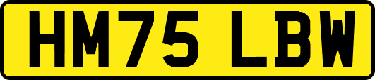 HM75LBW
