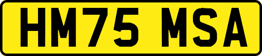 HM75MSA