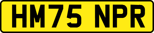 HM75NPR