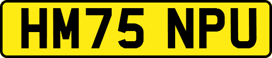 HM75NPU