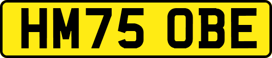 HM75OBE