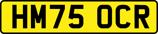 HM75OCR