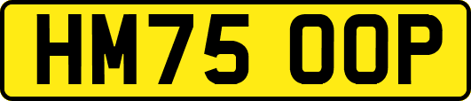 HM75OOP