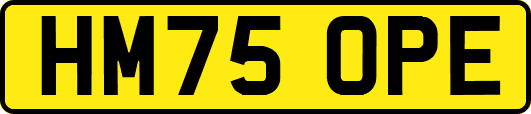 HM75OPE