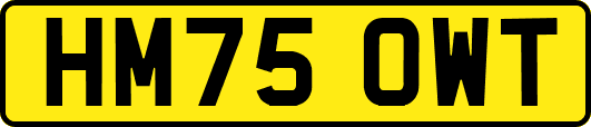 HM75OWT