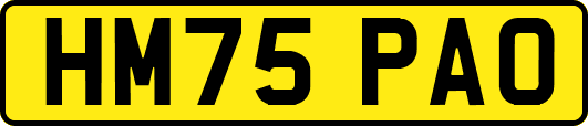 HM75PAO