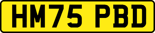HM75PBD