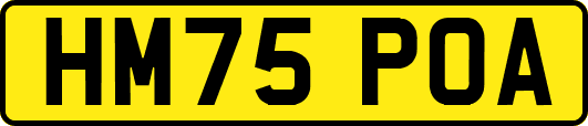 HM75POA