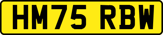 HM75RBW