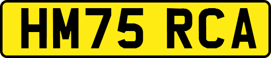 HM75RCA