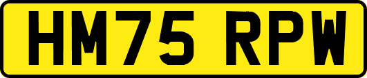 HM75RPW