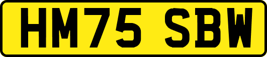 HM75SBW