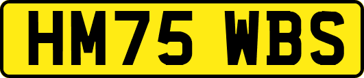 HM75WBS