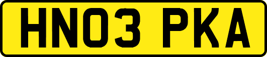 HN03PKA
