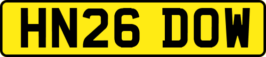 HN26DOW