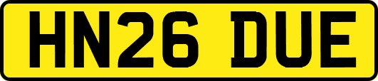 HN26DUE