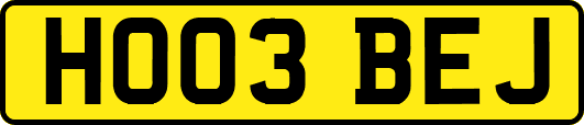 HO03BEJ