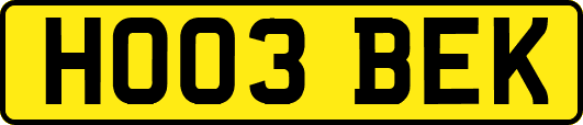 HO03BEK