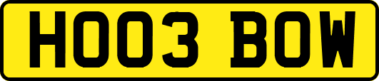 HO03BOW