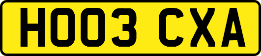 HO03CXA