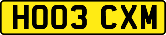 HO03CXM