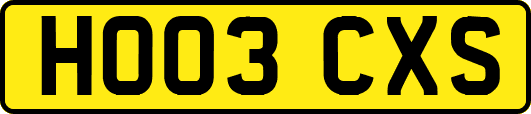 HO03CXS
