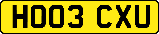HO03CXU