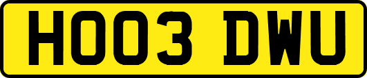 HO03DWU