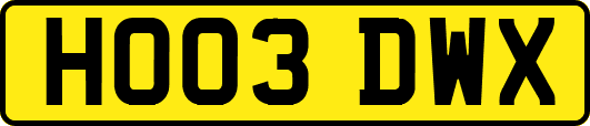 HO03DWX