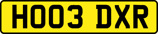 HO03DXR