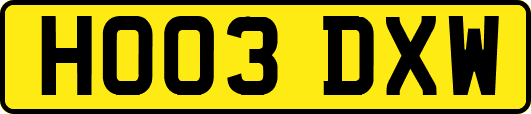 HO03DXW