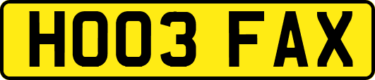 HO03FAX