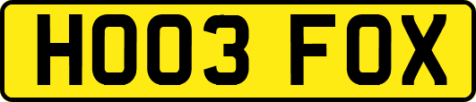HO03FOX